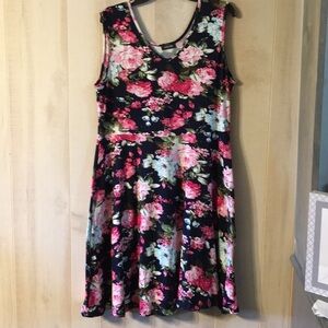 ACEVOG Floral Dress Size XXL